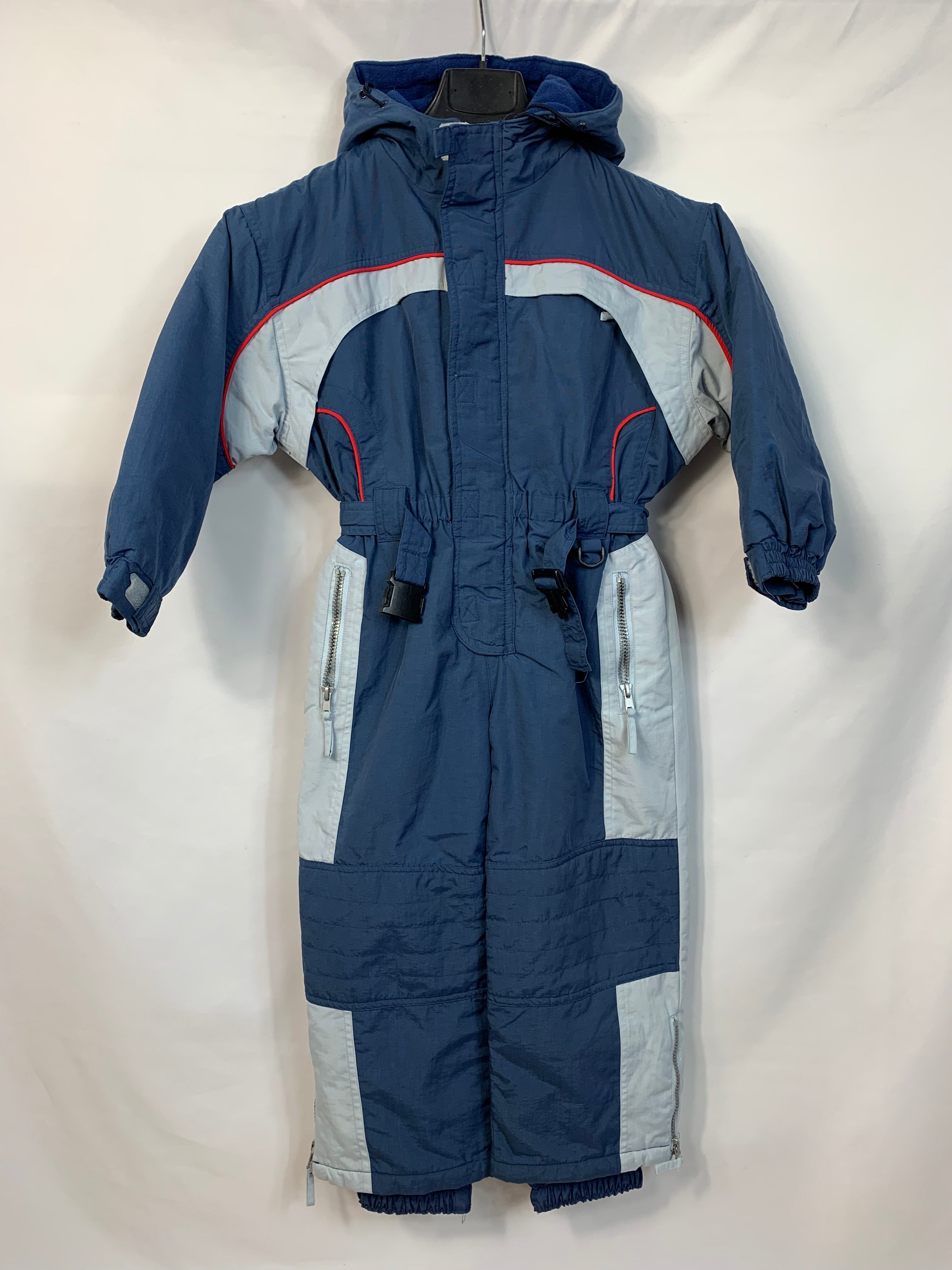 TAGLIA 7/8 ANNI - Tuta intera Snow game blu